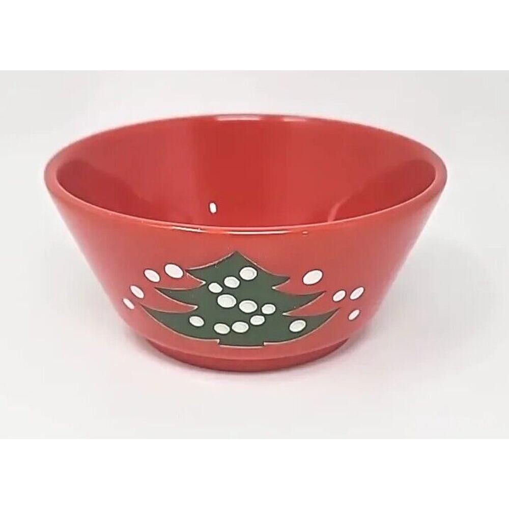 Waechtersbach Christmas Tree Bowl Germany 5 Inch Diameter U118